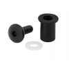 Комплект болтове за слюда 10 бр Black