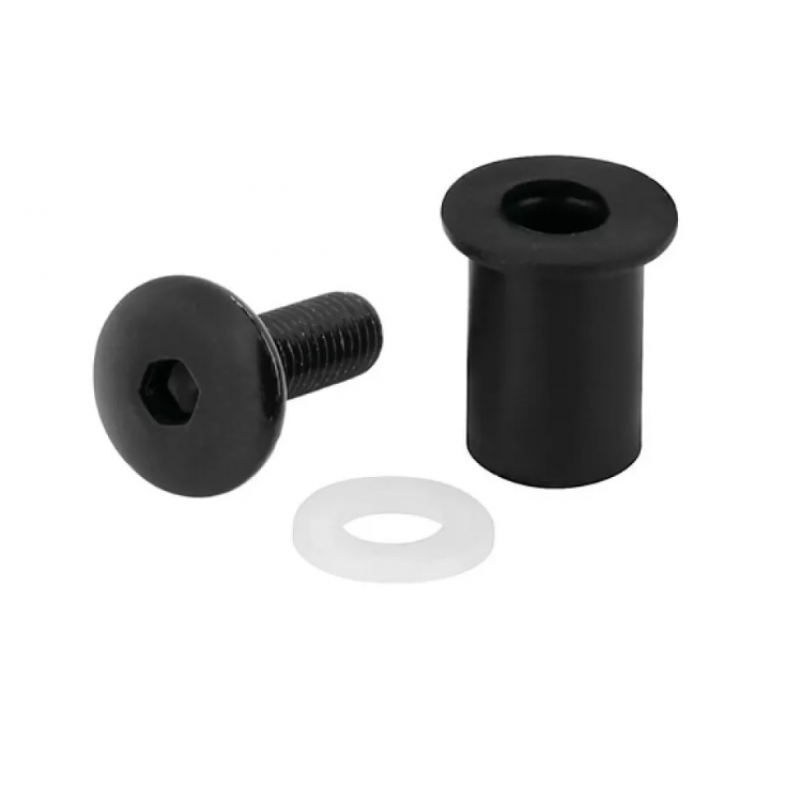 Комплект болтове за слюда 10 бр Black