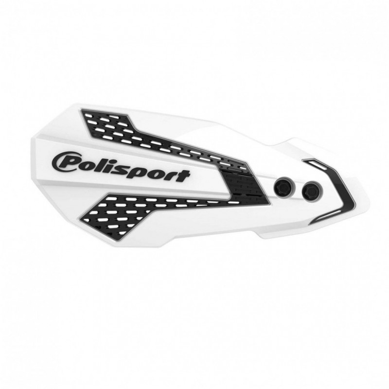 Предпазител за кормило POLISPORT MX FLOW KAWASAKI KX250F/KX450F 2008-18 WHITE/BLACK