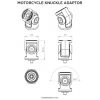 Адаптер за стойка QUAD LOCK