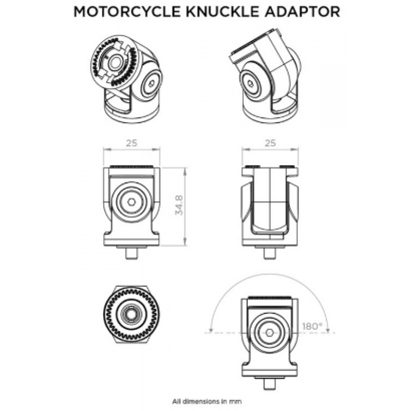 Адаптер за стойка QUAD LOCK