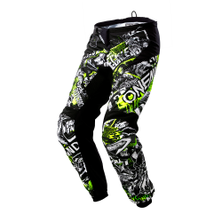 Мотокрос Брич Oneal Element Attack Black/Hi-Viz