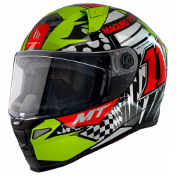 Каска MT REVENGE 2 S SERGIO GARCIA A3 FLUOR 2 GLOSS