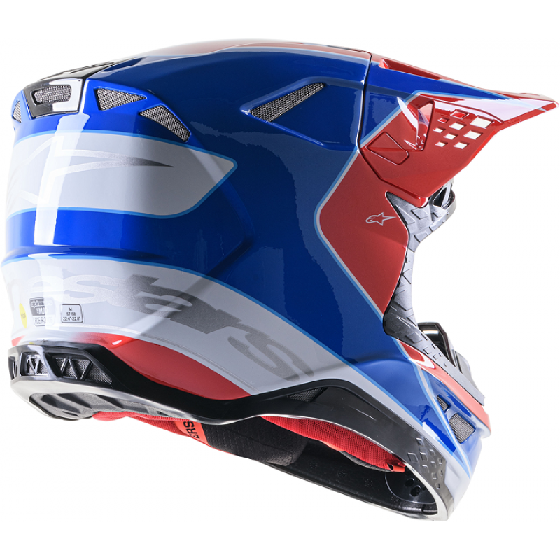 Мотокрос каска ALPINESTARS SM10 AEON RD/BL