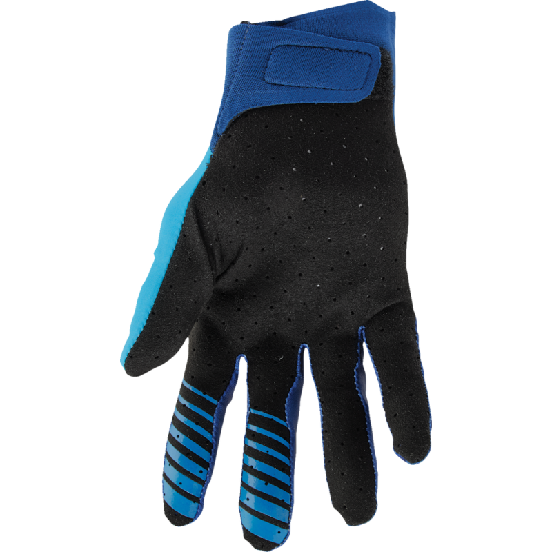 Мотокрос ръкавици THOR AGILE SOLID NAVY/BLUE