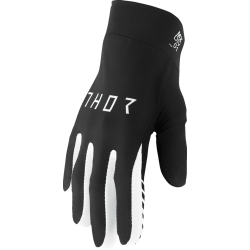 Мотокрос ръкавици THOR AGILE SOLID BLACK/WHITE