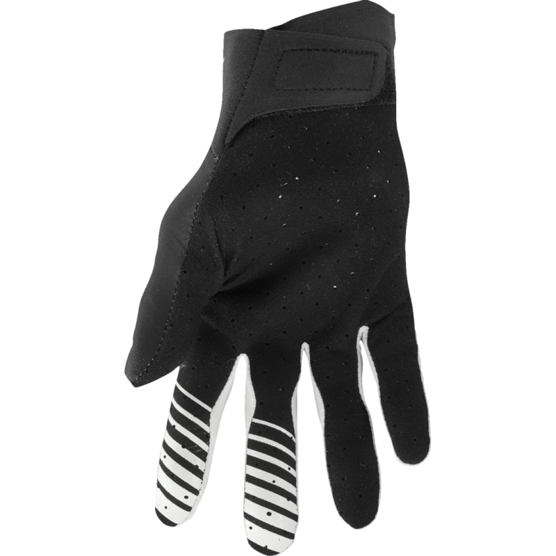 Мотокрос ръкавици THOR AGILE SOLID BLACK/WHITE