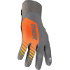 Мотокрос ръкавици THOR AGILE SOLID GRAY/ORANGE