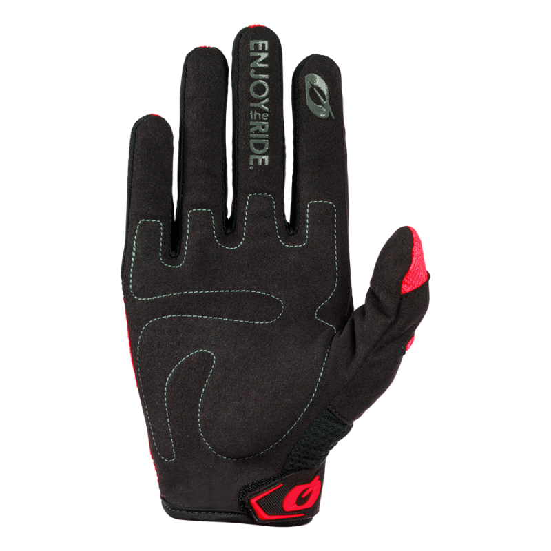 Детски мотокрос ръкавици O'NEAL ELEMENT RACEWEAR BLACK/RED V.24