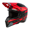 Ендуро каска O'NEAL EX-SRS HITCH BLACK/GRAY/RED V.24