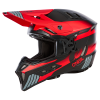 Ендуро каска O'NEAL EX-SRS HITCH BLACK/GRAY/RED V.24