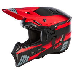 Ендуро каска O'NEAL EX-SRS HITCH BLACK/GRAY/RED V.24