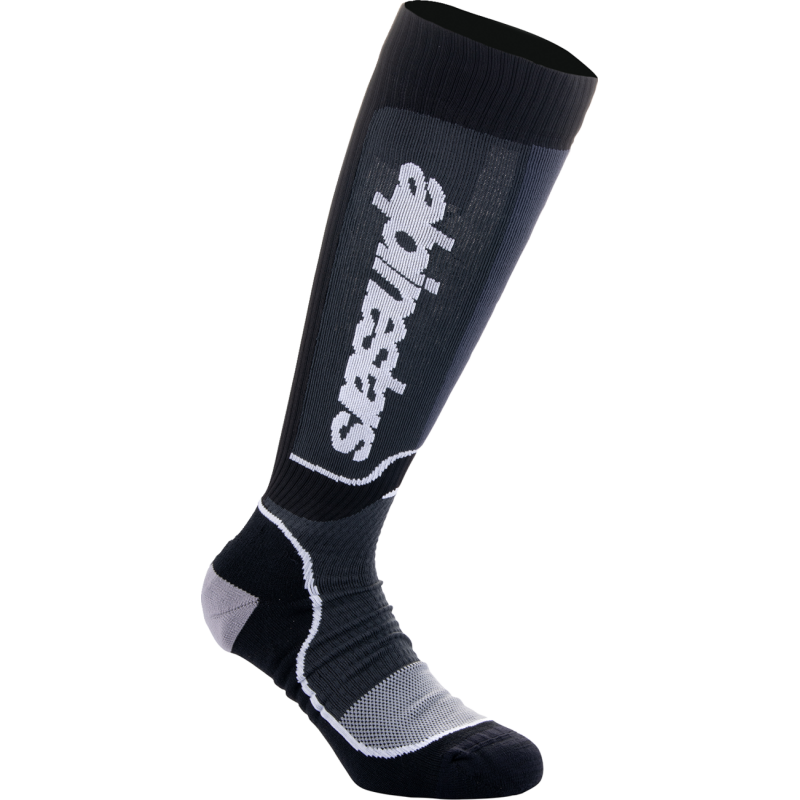 Мотокрос чорапи ALPINESTARS MX PLUS BLACK/WHT