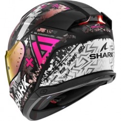 Каска SHARK SKWAL i3 HELLCAT MATT BLACK/WHITE/PINK