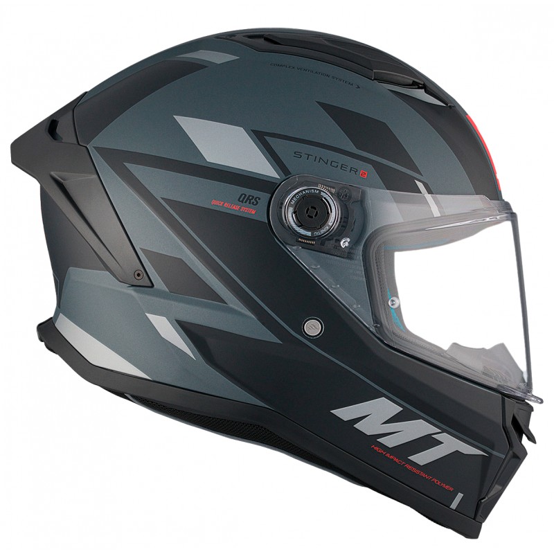 Каска MT STINGER 2 ZIVZE C2 MATT BLACK/GREY/GREEN