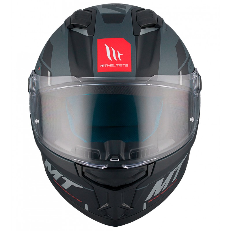 Каска MT STINGER 2 ZIVZE C2 MATT BLACK/GREY/GREEN