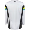 Мотокрос блуза FLY RACING Kinetic Prix- White/Black/Hi-Vis