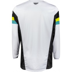 Мотокрос блуза FLY RACING Kinetic Prix- White/Black/Hi-Vis