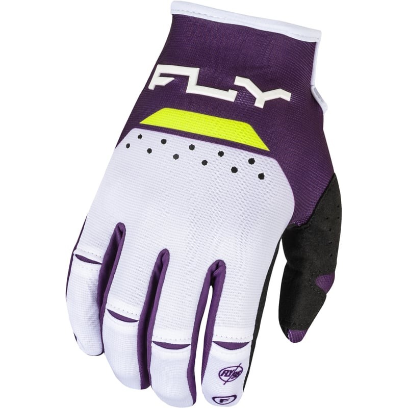 Мотокрос ръкавици FLY RACING Kinetic Reload- Deep Purple/White/Hi-Vis