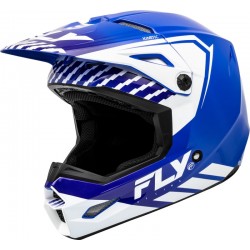 Детска крос каска FLY RACING Kinetic Menace - Blue/White