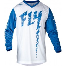 Детска мотокрос блуза FLY RACING F-16 Riding - True Blue/White