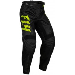 Детски мотокрос брич FLY RACING F-16 Riding- Black/Neon Green/Light Grey
