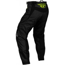 Детски мотокрос брич FLY RACING F-16 Riding- Black/Neon Green/Light Grey