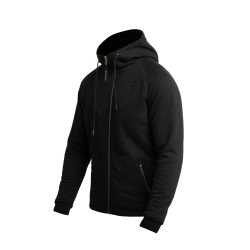 Мото суитшърт JOHN DOE HOOD XTM® V2 BLACK