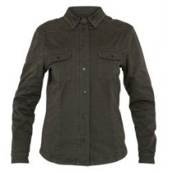 Дамска мото риза JOHN DOE MOTOSHIRT OLIVE