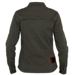 Дамска мото риза JOHN DOE MOTOSHIRT OLIVE
