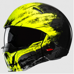Каска HJC i20 FURIA BLACK/NEON YELLOW