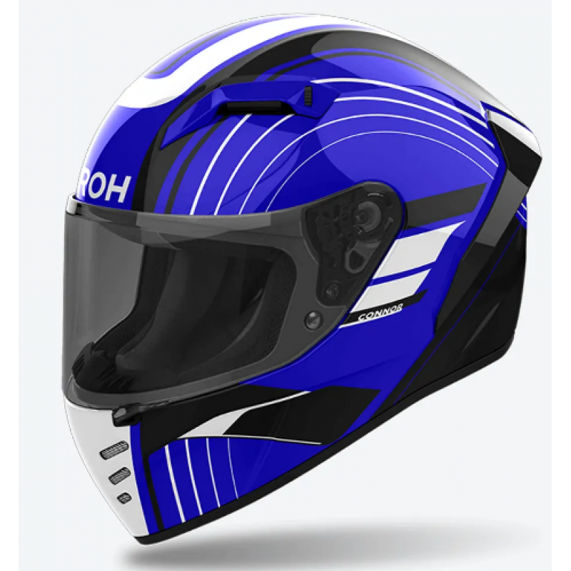 Каска AIROH CONNOR ACHIEVE BLUE GLOSS