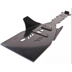 Протекторна тава AXP RACING CENTRAL SKID PLATE YAMAHA YFZ450R 2014-2024 BK/RD