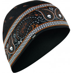 Шапка  SPORTFLEX BANDANA BK/OR