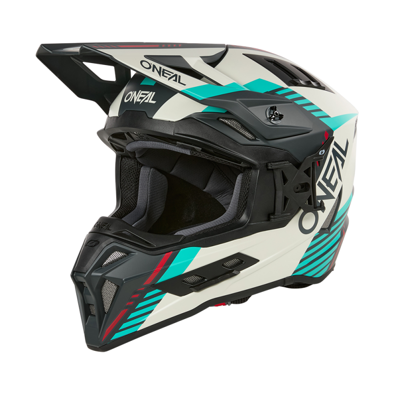 Ендуро каска O'NEAL EX-SRS QUIN GRAY/TEAL