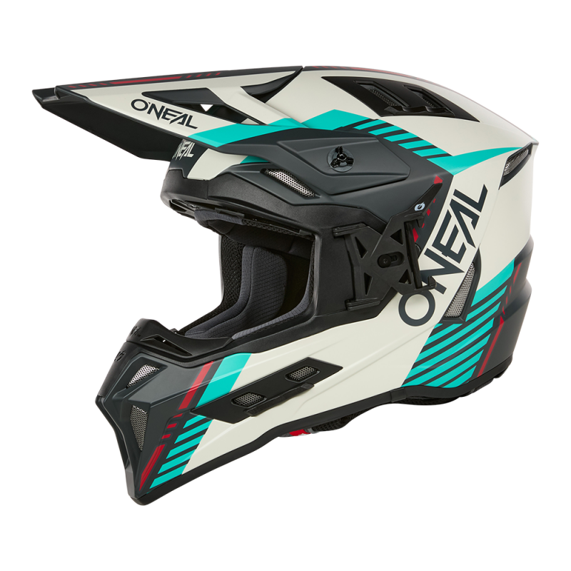Ендуро каска O'NEAL EX-SRS QUIN GRAY/TEAL