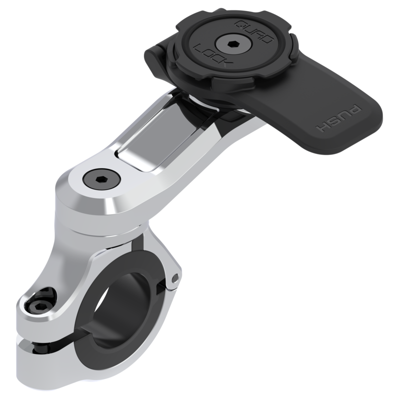 Система за монтаж QUAD LOCK Pro Chrome Handlebar Mount