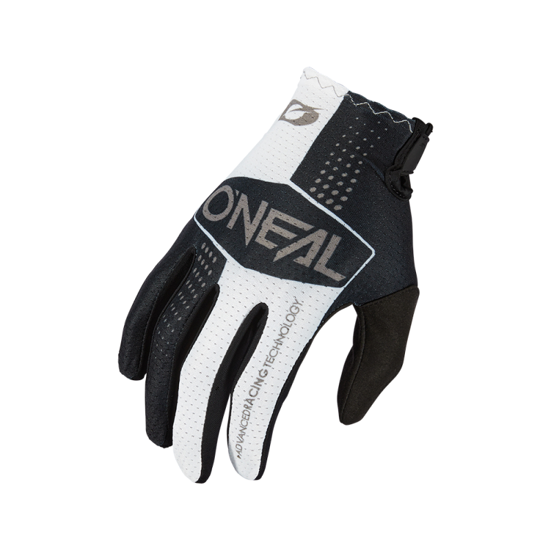 Мотокрос ръкавици O'NEAL MATRIX SPLIT BLACK/WHITE V.25