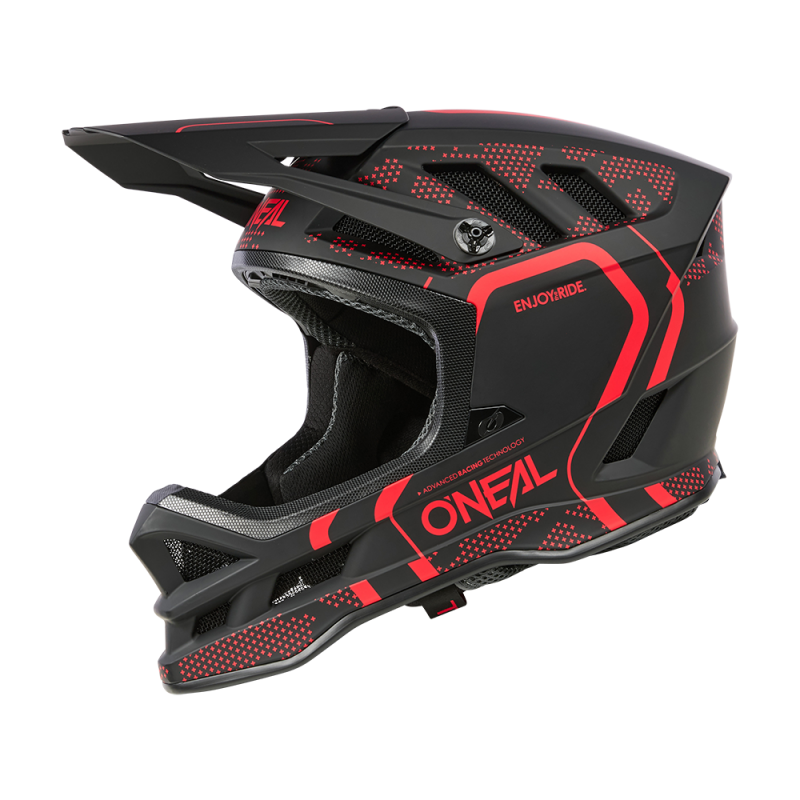 Вело каска O'NEAL BLADE STRIKE BLACK/RED V.25