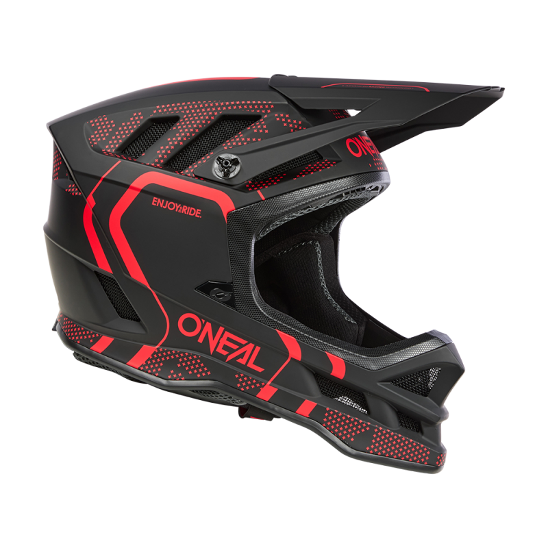 Вело каска O'NEAL BLADE STRIKE BLACK/RED V.25
