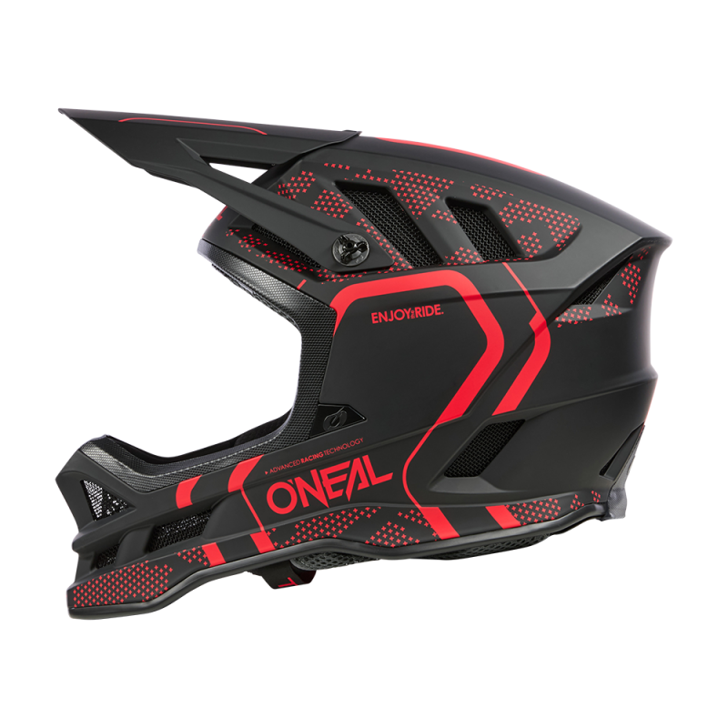 Вело каска O'NEAL BLADE STRIKE BLACK/RED V.25