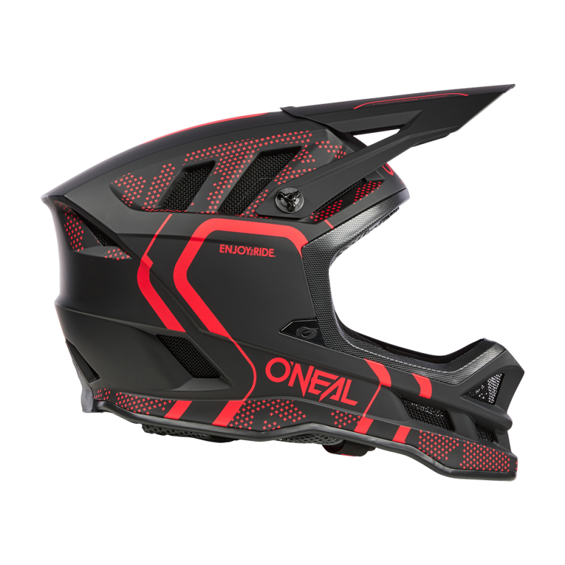Вело каска O'NEAL BLADE STRIKE BLACK/RED V.25