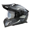 Каска O'NEAL A-SRS SPIKE BLACK/GRAY/WHITE