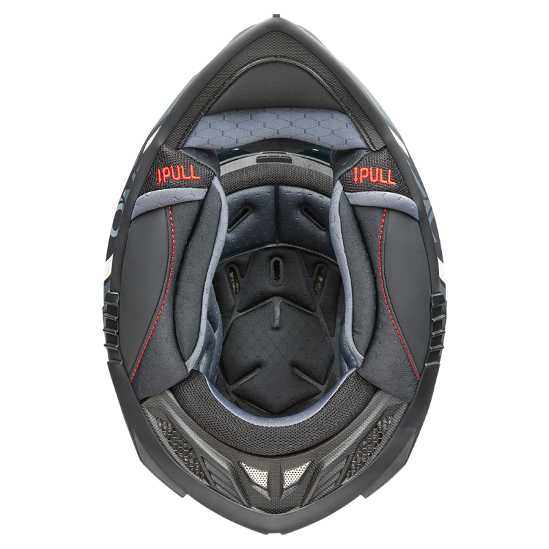 Каска O'NEAL A-SRS SPIKE BLACK/GRAY/WHITE