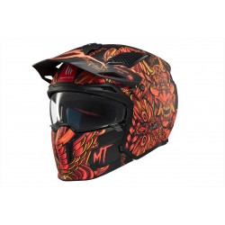 КАСКА MT STREETFIGHTER SV S HELLISH B5 MATT