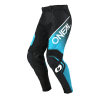 Мотокрос брич O'NEAL HARDWEAR AIR SLAM BLACK/TEAL V.25