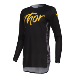 Дамско джърси THOR SPORTMODE SHADOW BLACK