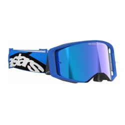 Мотокрос очила ALPINESTARS SUPERTECH STREAM BLUE MIRROR