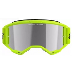Мотокрос очила ALPINESTARS VISION 3 WORDMARK YLW FLUO MIRROR-SIL