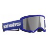 Мотокрос очила ALPINESTARS VISION 3 WORDMARK BL MIRROR-SIL